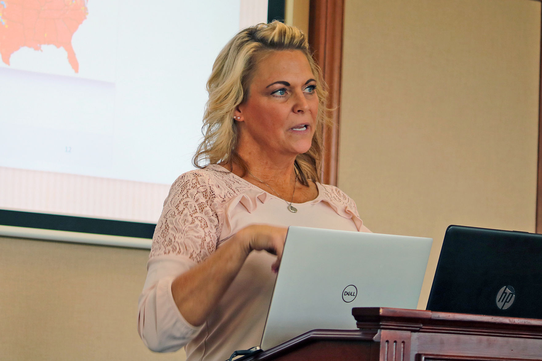 Amy Caron presents at OBW